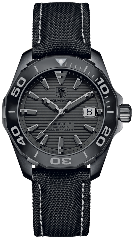 Tag Heuer Aquaracer Black Dial Watch for Men - WAY218B.FC6364 Authentic Buy Shop Now