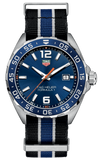 Tag Heuer Formula 1 Quartz Blue Dial Two Tone NATO Strap Watch for Men - WAZ1010.FC8197 Authentic Buy Shop Now