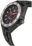 Tag Heuer Formula 1 Senna Special Edition Black Dial Two Tone Rubber Strap Watch for Men - WAZ1014.FT8027 Authentic Buy Shop Now