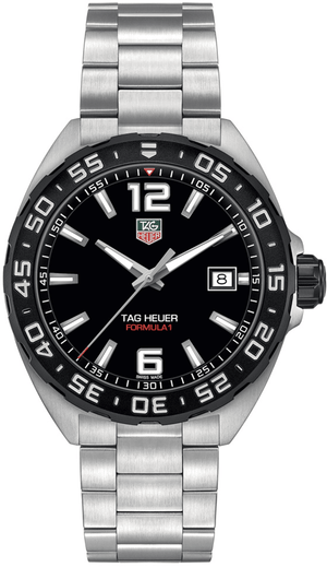 Tag Heuer Formula 1 Black Dial Watch for Men - WAZ1110.BA0875 Authentic Buy Shop Now