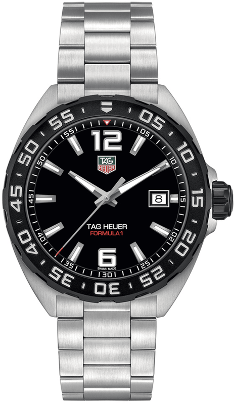 Tag Heuer Formula 1 Black Dial Watch for Men - WAZ1110.BA0875 Authentic Buy Shop Now
