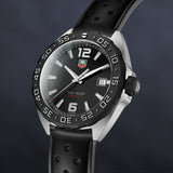 Tag Heuer Formula 1 Quartz Black Dial Black Rubber Strap Watch for Men - WAZ1110.FT8023 Authentic Buy Shop Now