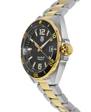 Tag Heuer Formula 1 Quartz Black Dial Two Tone Steel Strap Watch for Men - WAZ1121.BB0879 Authentic Buy Shop Now