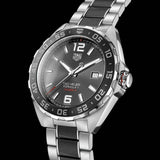 Tag Heuer Formula 1 Calibre 5 Anthracite Dial Two Tone Steel Strap Watch for Men - WAZ2011.BA0843 Authentic Buy Shop Now