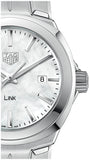 Tag Heuer Link Quartz Mother of Pearl Dial Silver Steel Strap Watch for Women - WBC1310.BA0600 Authentic Buy Shop Now
