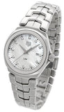 Tag Heuer Link Quartz Diamonds Mother of Pearl Dial Silver Steel Strap Watch for Women - WBC1312.BA0600 Authentic Buy Shop Now