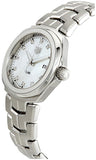Tag Heuer Link Quartz Diamonds Mother of Pearl Dial Silver Steel Strap Watch for Women - WBC1312.BA0600 Authentic Buy Shop Now