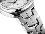 Tag Heuer Link Quartz Diamonds Mother of Pearl Dial Silver Steel Strap Watch for Women - WBC1312.BA0600 Authentic Buy Shop Now