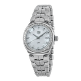 Tag Heuer Link Quartz Diamonds Mother of Pearl Dial Silver Steel Strap Watch for Women - WBC1316.BA0600 Authentic Buy Shop Now
