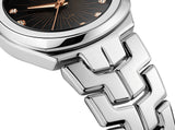Tag Heuer Link Quartz Black Dial Silver Steel Strap Watch for Women - WBC131F.BA0649 Authentic Buy Shop Now