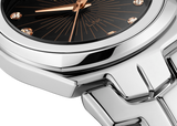 Tag Heuer Link Quartz Black Dial Silver Steel Strap Watch for Women - WBC131F.BA0649 Authentic Buy Shop Now