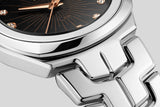 Tag Heuer Link Quartz Black Dial Silver Steel Strap Watch for Women - WBC131F.BA0649 Authentic Buy Shop Now