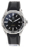 Tag Heuer Aquaracer Quartz Black Dial Black Rubber Strap Watch for Men - WBD1110.FT8021 Authentic Buy Shop Now