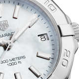 Tag Heuer Aquaracer White Mother of Pearl Dial Watch for Women - WBD1311.BA0740 Authentic Buy Shop Now
