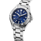 Tag Heuer Aquaracer Quartz Blue Dial Silver Steel Strap Watch for Women - WBD1312.BA0740 Authentic Buy Shop Now