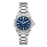 Tag Heuer Aquaracer Quartz Blue Dial Silver Steel Strap Watch for Women - WBD1312.BA0740 Authentic Buy Shop Now