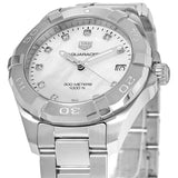 Tag Heuer Aquaracer White Mother of Pearl Dial Watch for Women - WBD1314.BA0740 Authentic Buy Shop Now