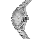 Tag Heuer Aquaracer Diamonds White Mother of Pearl Dial Silver Steel Strap Watch for Women - WBD1315.BA0740 Authentic Buy Shop Now