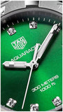 Tag Heuer Aquaracer Diamonds Emerald Green Dial Watch for Women - WBD1316.BA0740 Authentic Buy Shop Now
