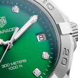 Tag Heuer Aquaracer Diamonds Emerald Green Dial Watch for Women - WBD1316.BA0740 Authentic Buy Shop Now