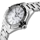 Tag Heuer Aquaracer Mother of Pearl Dial Silver Steel Strap Watch for Women - WBD131A.BA0748 Authentic Buy Shop Now