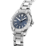 Tag Heuer Aquaracer Blue Dial Silver Steel Strap Watch for Women - WBD131D.BA0748 Authentic Buy Shop Now