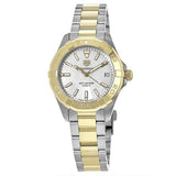 Tag Heuer Aquaracer Mother of Pearl Dial Two Tone Steel Strap Watch for Women - WBD1320.BB0320 Authentic Buy Shop Now