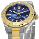 Tag Heuer Aquaracer Blue Dial Two Tone Steel Strap Watch for Women - WBD1325.BB0320 Authentic Buy Shop Now