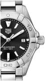 Tag Heuer Aquaracer Quartz Black Dial Silver Steel Strap Watch for Women - WBD1410.BA0741 Authentic Buy Shop Now