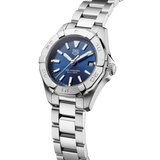 Tag Heuer Aquaracer Blue Dial Silver Steel Strap Watch for Women - WBD1412.BA0741 Authentic Buy Shop Now
