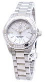 Tag Heuer Aquaracer Diamonds Mother of Pearl White Dial Silver Steel Strap Watch for Women - WBD1413.BA0741 Authentic Buy Shop Now