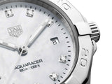 Tag Heuer Aquaracer Diamonds Mother of Pearl Dial Silver Steel Strap Watch for Women - WBD131B.BA0748 Authentic Buy Shop Now
