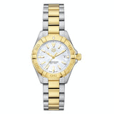 Tag Heuer Aquaracer Mother of Pearl Dial Two Tone Steel Strap Watch for Men - WBD1420.BB0321 Authentic Buy Shop Now