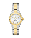 Tag Heuer Aquaracer Mother of Pearl Dial Two Tone Steel Strap Watch for Men - WBD1420.BB0321 Authentic Buy Shop Now