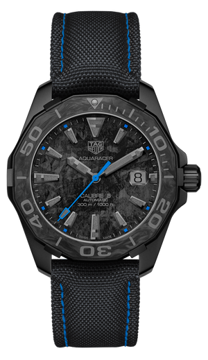 Tag Heuer Aquaracer Carbon Dial Watch for Men - WBD218C.FC6447 Authentic Buy Shop Now
