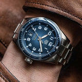 Tag Heuer Autavia Automatic Blue Dial Silver Steel Strap Watch for Men - WBE5116.EB0173 Authentic Buy Shop Now