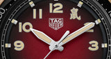 Tag Heuer Autavia Maroon Dial Watch for Men - WBE5193.FC8300 Authentic Buy Shop Now