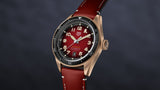 Tag Heuer Autavia Maroon Dial Watch for Men - WBE5193.FC8300 Authentic Buy Shop Now
