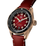 Tag Heuer Autavia Maroon Dial Watch for Men - WBE5193.FC8300 Authentic Buy Shop Now