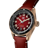 Tag Heuer Autavia Maroon Dial Watch for Men - WBE5193.FC8300 Authentic Buy Shop Now