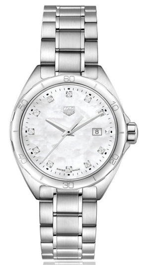 Tag Heuer Formula 1 Diamonds Mother of Pearl White Dial Watch for Women - WBJ1319.BA0666 Authentic Buy Shop Now