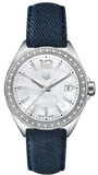 Tag Heuer Formula 1 Quartz Diamonds Mother of Pearl Dial Blue Leather Strap Watch for Women - WBJ131A.FC8251 Authentic Buy Shop Now
