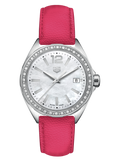 Tag Heuer Formula 1 Quartz Mother of Pearl Dial Pink Leather Strap Watch for Women - WBJ131A.FC8252 Authentic Buy Shop Now