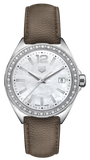 Tag Heuer Formula 1 Quartz Mother of Pearl Dial Brown Leather Strap Watch for Women - WBJ131A.FC8255 Authentic Buy Shop Now