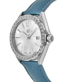 Tag Heuer Formula 1 Quartz Diamonds Mother of Pearl Dial Blue Leather Strap Watch for Women - WBJ131A.FC8256 Authentic Buy Shop Now
