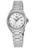 Tag Heuer Formula 1 White Mother of Pearl Dial Silver Steel Strap Watch for Women - WBJ1319.BA0666 Authentic Buy Shop Now