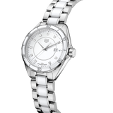 Tag Heuer Formula 1 Diamonds White Dial Two Tone Steel Strap Watch for Women - WBJ141AD.BA0974 Authentic Buy Shop Now