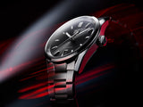 Tag Heuer Carrera Day Date Automatic Black Dial Silver Steel Strap Watch for Men - WBN2010.BA0640 Authentic Buy Shop Now
