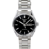 Tag Heuer Carrera Day Date Automatic Black Dial Silver Steel Strap Watch for Men - WBN2010.BA0640 Authentic Buy Shop Now