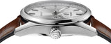Tag Heuer Carrera Day Date Silver Dial Brown Leather Strap Watch for Men - WBN2011.FC6484 Authentic Buy Shop Now